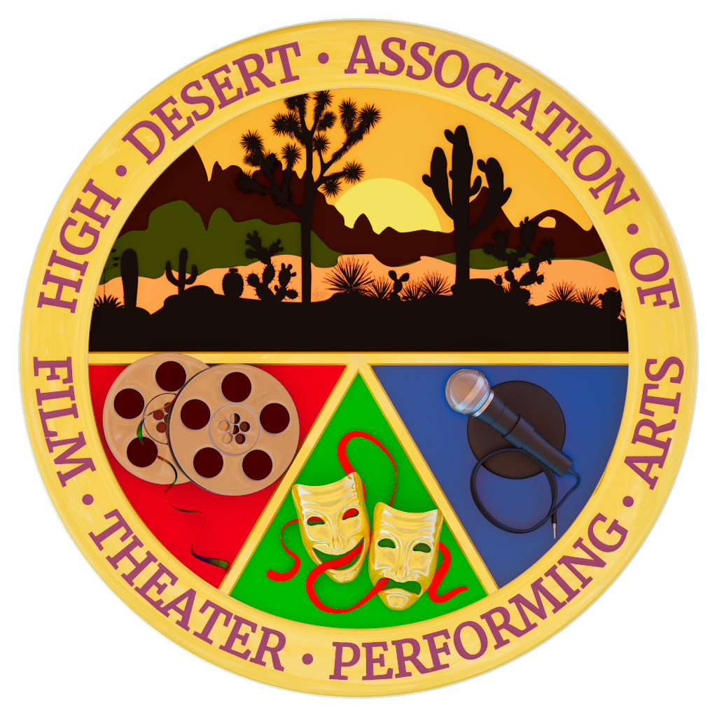 The High Desert Association of Film, Theater, & Performing Arts Logo