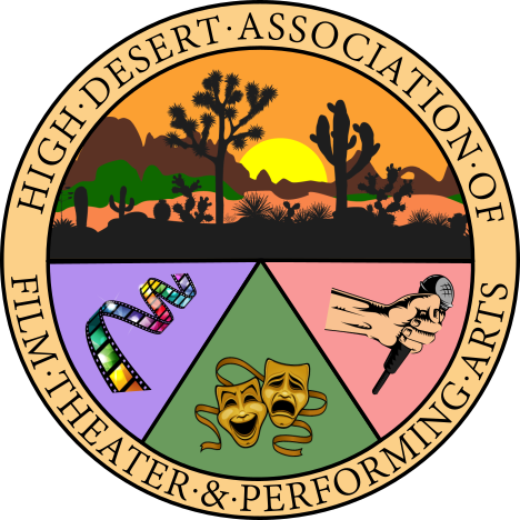The High Desert Association of Film, Theater, & Performing Arts Logo